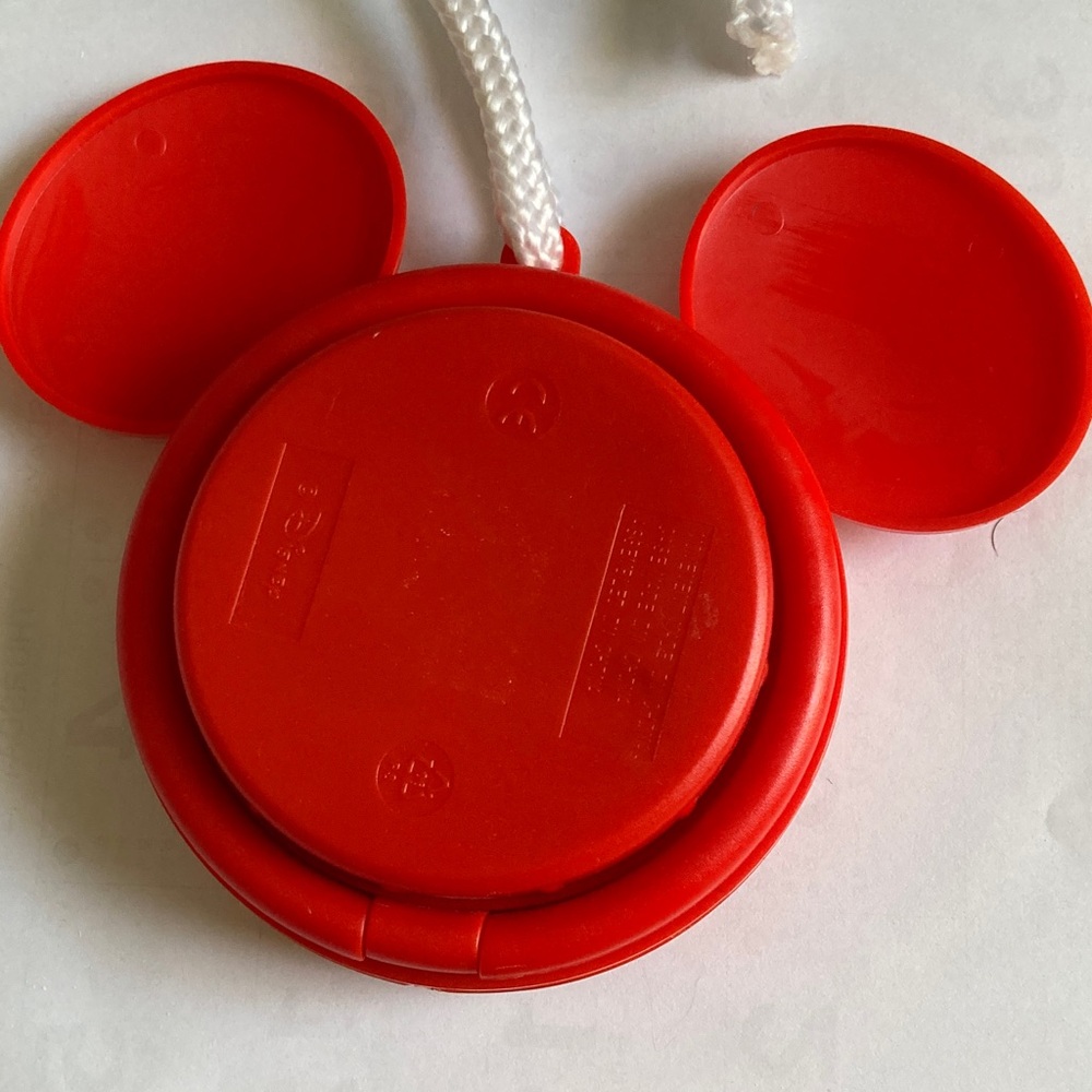 Disney Red Mickey Mouse Wall Clock - Picture 2 of 5